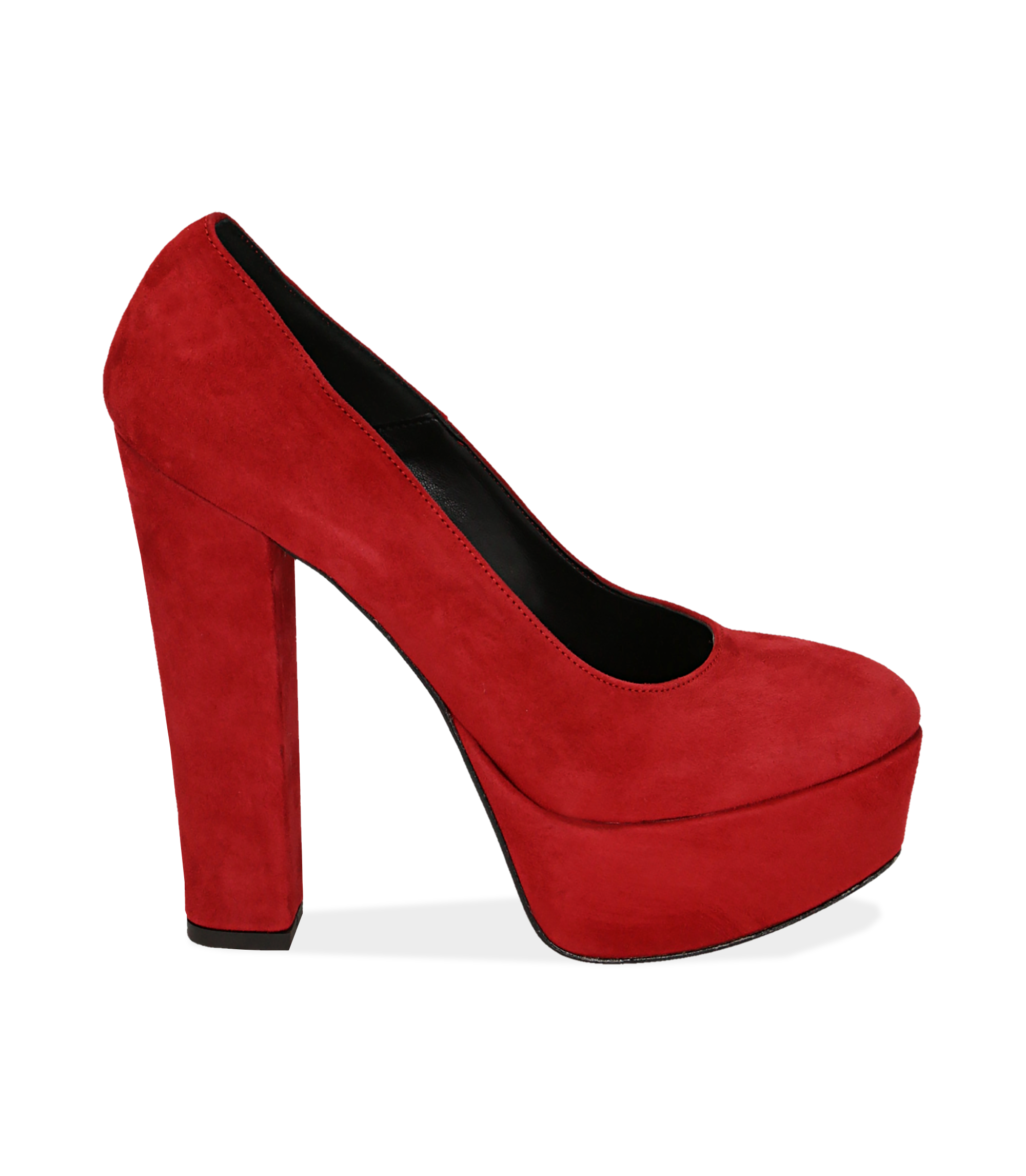 MELLUSO SCARPA DONNA Decolte' Camoscio Colore Rosso Tacco H 7 Cm Made In  Italy EUR 59,50 - PicClick IT