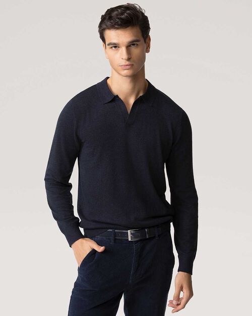 Maglione blu, BLUE