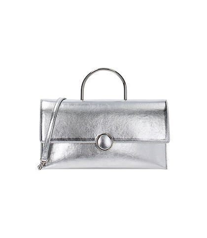 Pochette laminata argento con manico, Valerio 1966, 2351T5561LMARGEUNI, 001