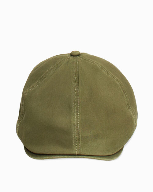 Coppola verde con bottone decorativo, GREEN
