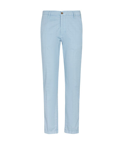 Pantaloni azzurri slim fit, Valerio 1966, 27N9T6061TSAZZU42, 001