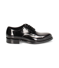 Stringate nere in pelle abrasivata, Valerio 1966, 24U6T2290APNERO039, 001 preview