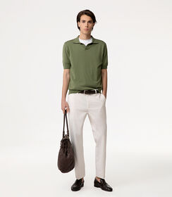 Pantalone panna con dettagli classici, Valerio 1966, 2787T4200TSPANN48, 003 preview