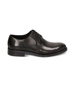Stringate nere in pelle, Valerio 1966, 22U603115PENERO040, 001 preview