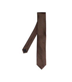 Cravatta marrone classica, Valerio 1966, 27Z2T0114TSMARRUNI, 002 preview