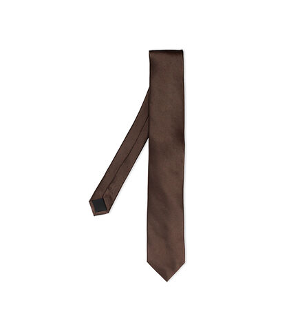 Cravatta marrone classica, Valerio 1966, 27Z2T0114TSMARRUNI, 002