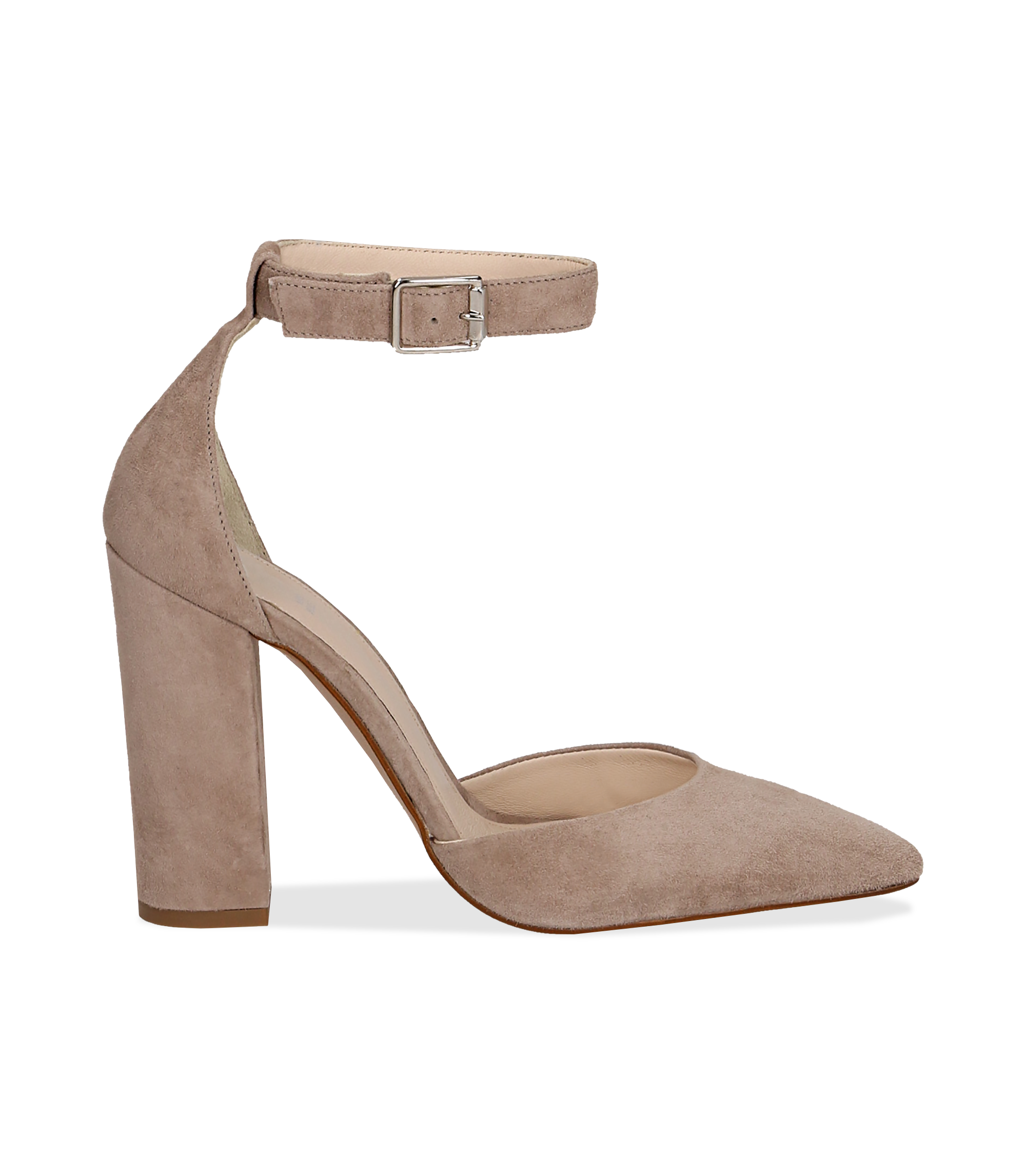 SCARPE DONNA NERE numero 37 con cinturino alla caviglia finta pelle tacco  9cm EUR 20,00 - PicClick IT