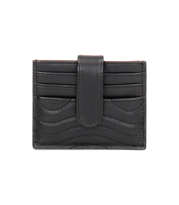 Portafogli da donna nero con chiusura a clip, Valerio 1966, 2351T7712EPNEROUNI