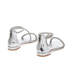 Sandali argento laminati con pietre, Valerio 1966, 2349T4788LPARGE037, 003 preview