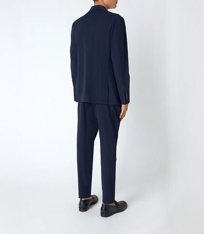 Giacca da uomo strech blu, Valerio 1966, 25R1T0006TSBLUE42, 002