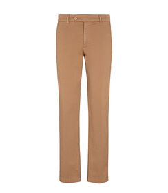 Pantaloni chino nocciola fit slim, Valerio 1966, 2787T4200TSNOCC42, 001 preview