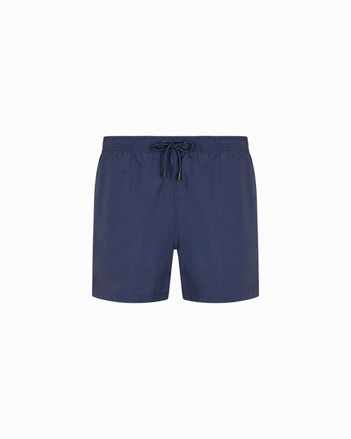 Costume blu con dettagli rossi, BLUE