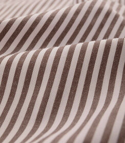 Camicia marrone a righe verticali, Valerio 1966, 27Z3T0019COMARR41, 006 preview