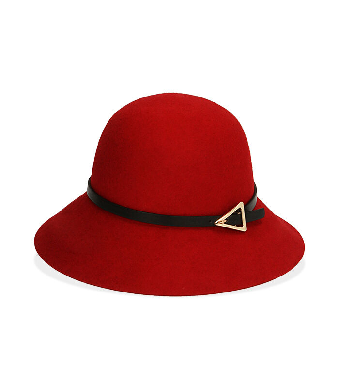 Cappello da donna rosso | Valerio 1966