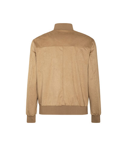 Giubbino camel con colletto bomber, Valerio 1966, 2785T6300MFCAMEI, 002