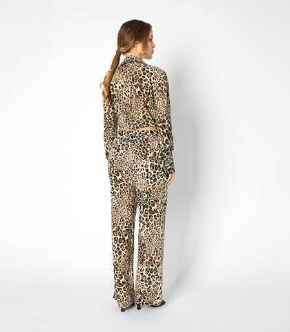 Pantaloni da donna leopardati, Valerio 1966, 25C9T4352TSLEOPI, 002