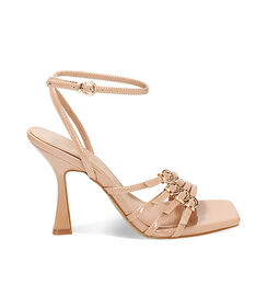 Sandali nude con fibbie in vernice, Valerio 1966, 2321T4910VENUDE035, 001 preview