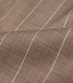 Completo pantalone marrone-beige gessato, Valerio 1966, 2786T1002TSMABE42, 003 preview