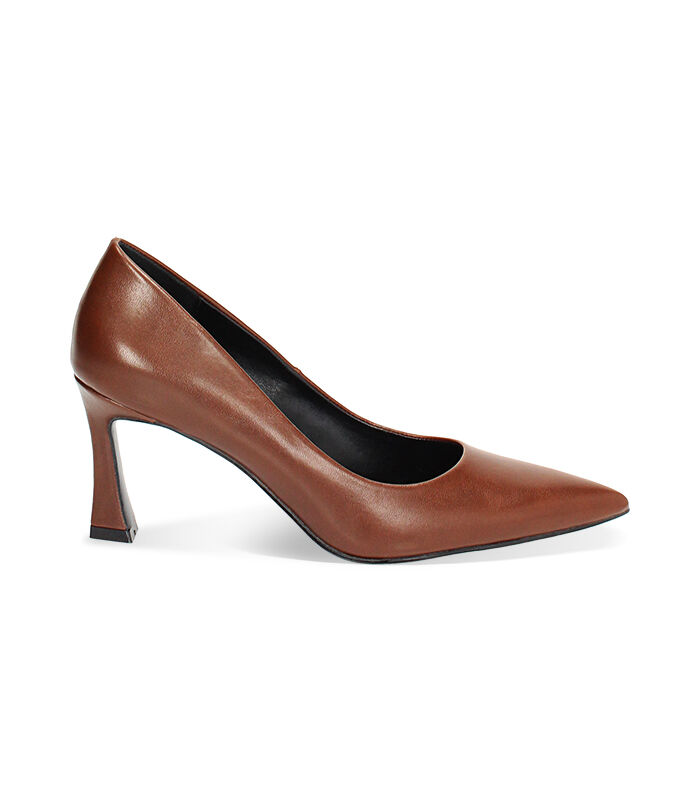 Decollete cognac outlet