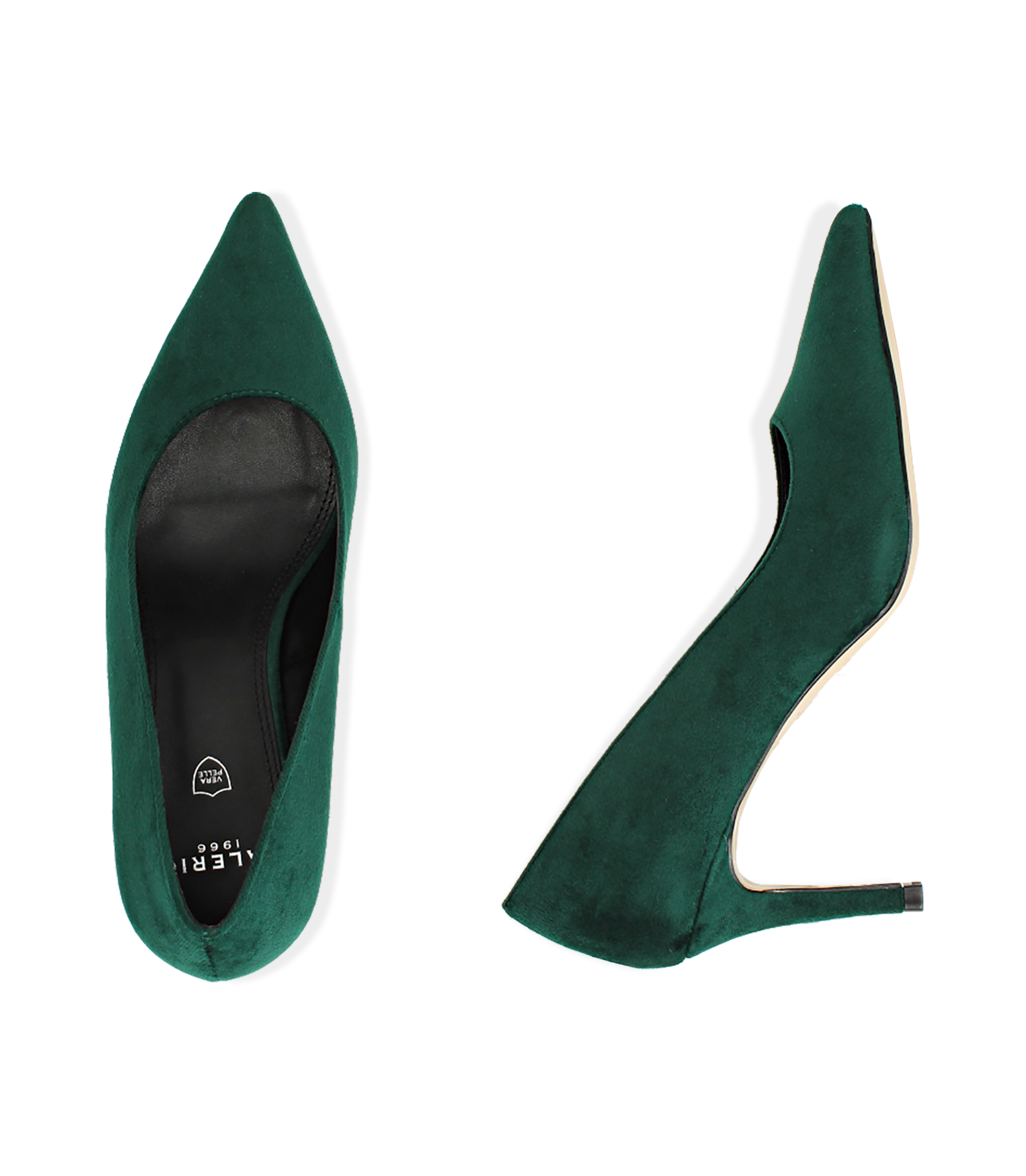 scarpe decolte verdi