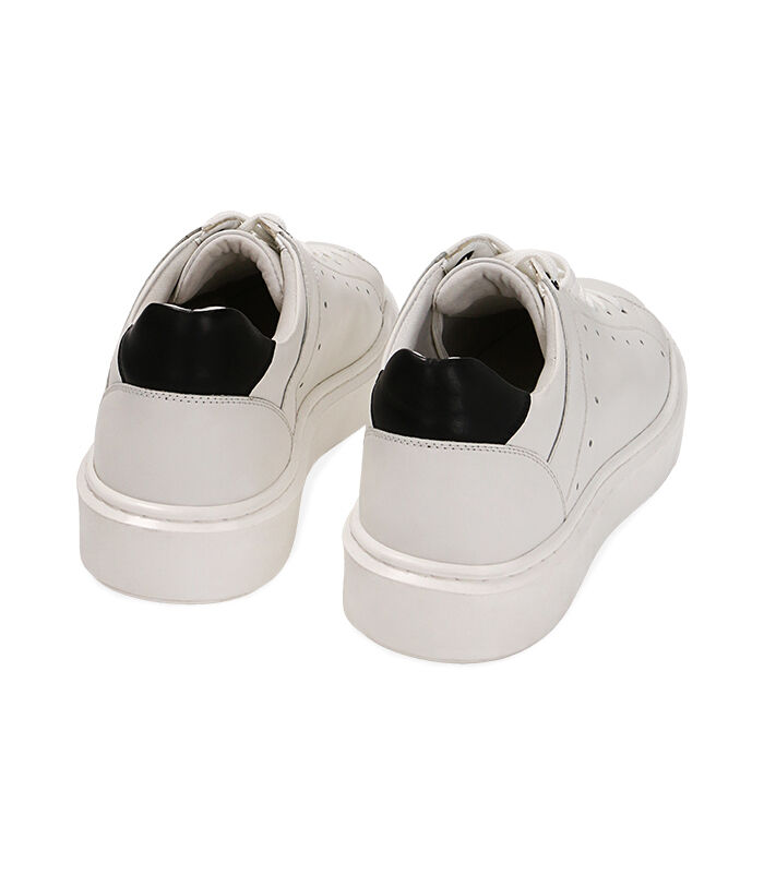 Scarpe in pelle bianche top