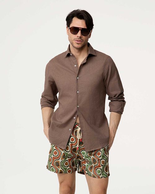 Costume da bagno in stile etnico, MULTI COLOR