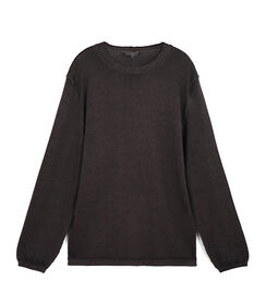 Maglione marrone da uomo in tessuto, Valerio 1966, 26J2T0111TSMARRI, 001 preview