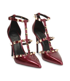 Decolleté cherry in vernice perlata con tacco 10,7 cm, Valerio 1966, 2621T2023SECHER036, 002 preview