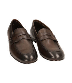 MAN SHOES MOCASSINS LEATHER MORO, Valerio 1966, 2153T1025PEMORO042, 002 preview
