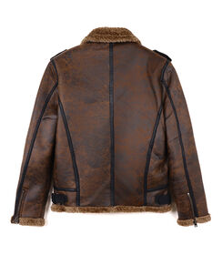 Montone da uomo marrone, Valerio 1966, 26J3T6773MFMARRL, 006 preview