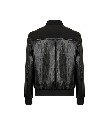 Giubbino nero con dettagli classici, Valerio 1966, 2785T6300EPNEROI, 002