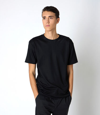 ABBIGLIAMENTO T-SHIRT COTONE NERO, Valerio 1966, 25N8T0050CONEROI, 001