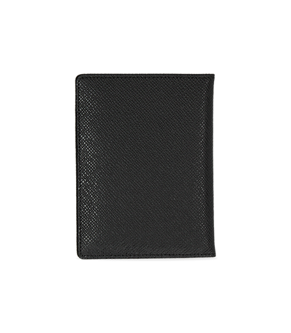 Portafoglio nero in pelle , Valerio 1966, 10A4T1701PENEROUNI, 002