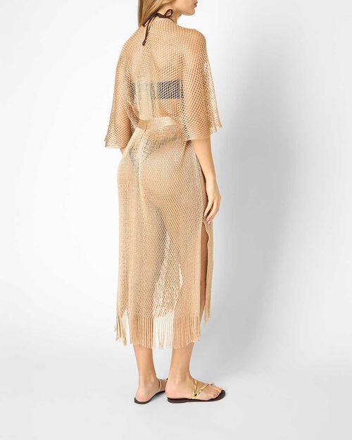 Poncho da donna oro, GOLD