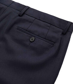 Pantaloni blu navy con chiusura a bottone, Valerio 1966, 2786T3001TSBLUN42, 003 preview
