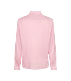 Camicia rosa in lino con colletto classico, Valerio 1966, 27Z3T2302LNROSA39, 004 preview