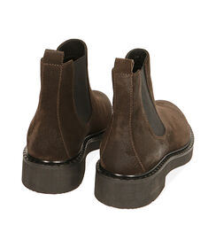 Chelsea boots testa di moro in camoscio , Valerio 1966, 2077T5807CMMORO040, 003 preview