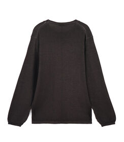 Maglione marrone da uomo in tessuto, Valerio 1966, 26J2T0111TSMARRI, 002 preview