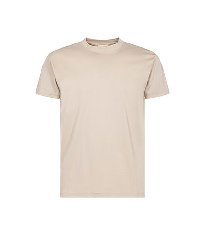 T-shirt beige essenziale, Valerio 1966, 27D8T1151COBEIGI, 001