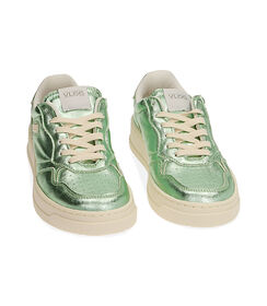 Sneakers verdi laminate, Valerio 1966, 20F9T9215LMVERD035, 002 preview