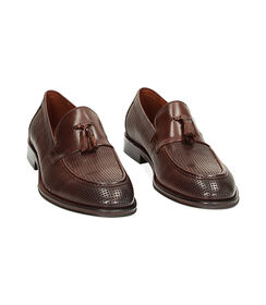 Mocassini testa di moro in pelle, Valerio 1966, 23U6T0864PEMORO039, 002 preview
