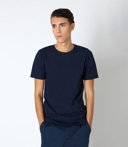 ABBIGLIAMENTO T-SHIRT COTONE BLUE, Valerio 1966, 25N8T1050COBLUEI, 001