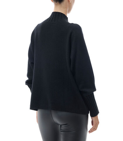 Maglioncino nero da donna, Valerio 1966, 24U5T6229TSNEROI, 002