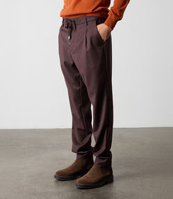 Pantalaccio in tessuto testa di moro da uomo, Valerio 1966, 26N9T1992TSMORO50, 002 preview