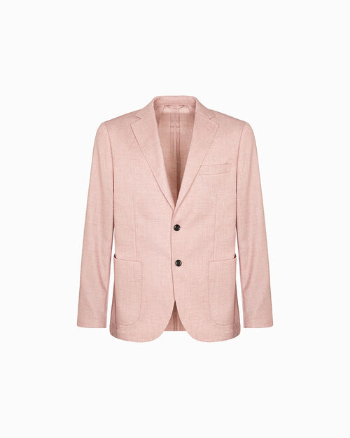 Giacca rosa taglio classico, PINK