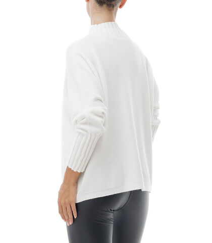 Maglioncino bianco da donna, Valerio 1966, 24U5T6229TSBIANI, 002