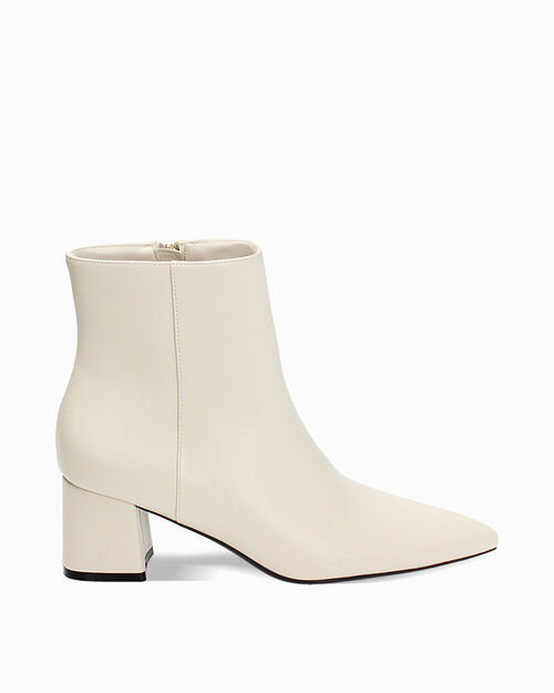 CALZATURA TRONCHETTI SINTETICO PANN, CREAM