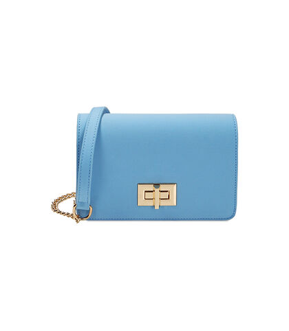 Borsa a tracolla celeste in tessuto, Nuova Collezione, 2151T2947LYCELEUNI, 001