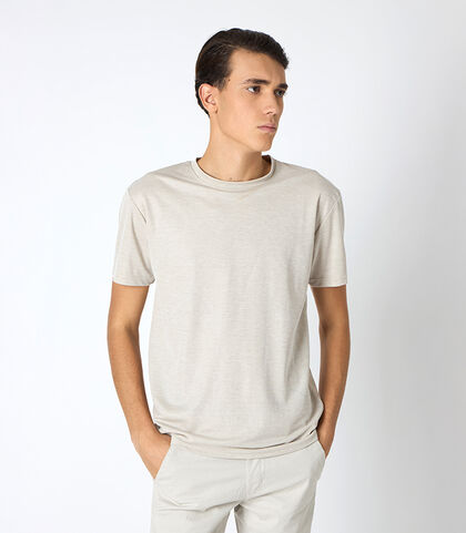 ABBIGLIAMENTO T-SHIRT COTONE BEIG, Valerio 1966, 25N8T1050COBEIGI, 001