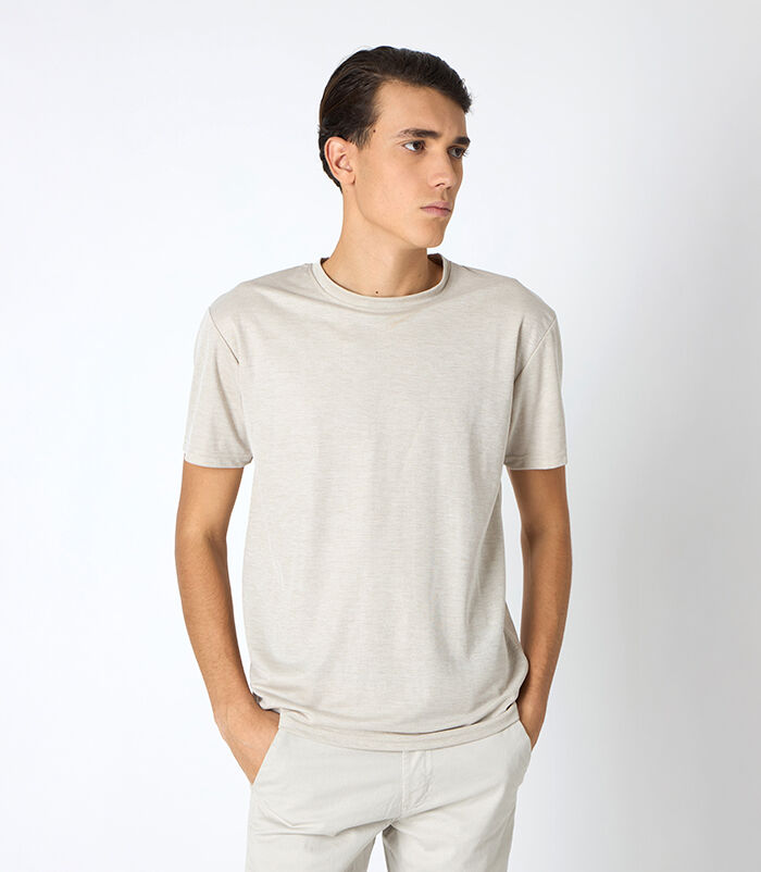 ABBIGLIAMENTO T-SHIRT COTONE BEIG, Valerio 1966, 25N8T1050COBEIGI